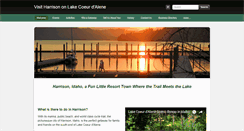 Desktop Screenshot of harrisonidaho.org